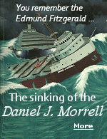 In 1966, the six-hundred-foot freighter Daniel J. Morrell broke in half during a storm on Lake Huron and sank.